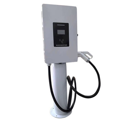 Estación de carga de vehículos eléctricos de 20 kW con conector único de corriente continua de caja de pared con voltaje de entrada AC380V ± 20%