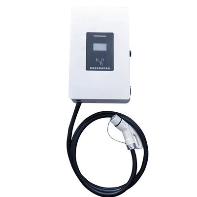 Estación de carga de vehículos eléctricos de 20 kW con conector único de corriente continua de caja de pared con voltaje de entrada AC380V ± 20%