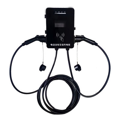 Pantalla de color de 4.3 pulgadas Estación de carga rápida EV de 7 kW para negocios de fabricación