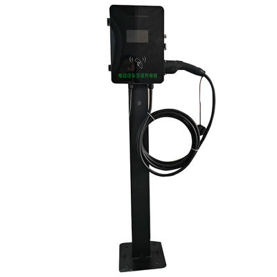 Cargador de vehículos eléctricos portátil comercial Wallbox con cable de carga de 5 m y potencia de salida de 7 kW