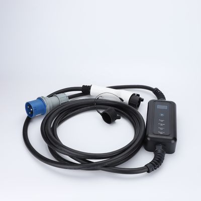 3.5KW-22KW Cargador de EV portátil para estación de origen Voltado de salida 110-380V Cargador de automóviles