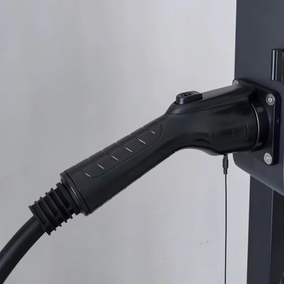 Cargador de 32A de 7kw negro Tipo 2 Cargador para vehículos Cargador para vehículos de 21kw con conector único Cargador para vehículos eléctricos